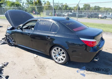 2008 BMW 550I из США, поврежденный, VIN WBANW53518CT52522